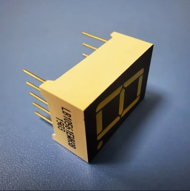 Ultra Red 14.2mm 1 Digit 7 Segment LED Display for Digital Indicator