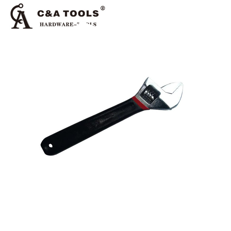 Adjustable Spanner Monkey Wrench Shifting Spanner Adjustable Spanner Wide Opening Capacity Dipped Handle