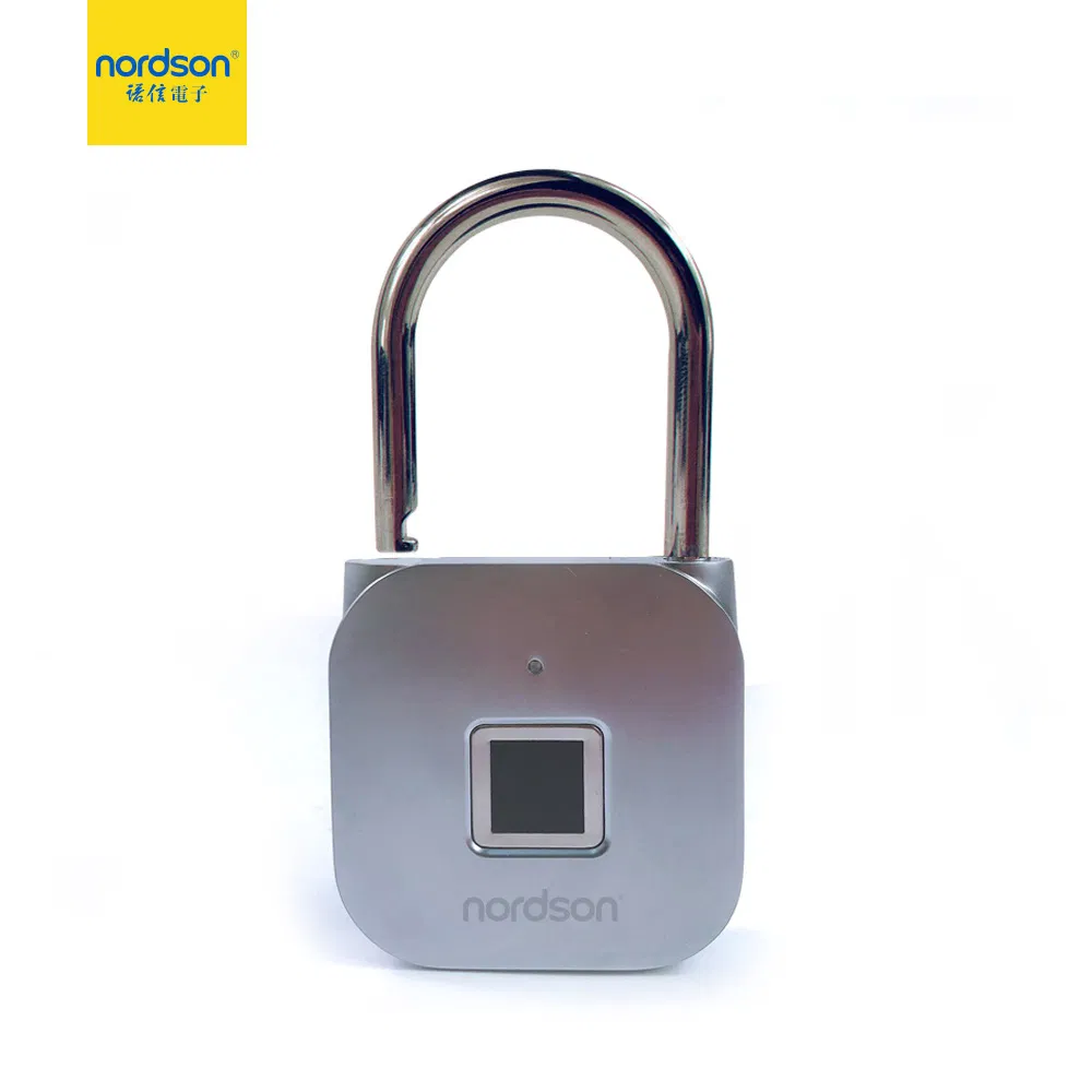 Waterproof Zinc Alloy USB Charge Bag Locker Cabinet Keyless Smart Fingerprint Safe Door Padlock