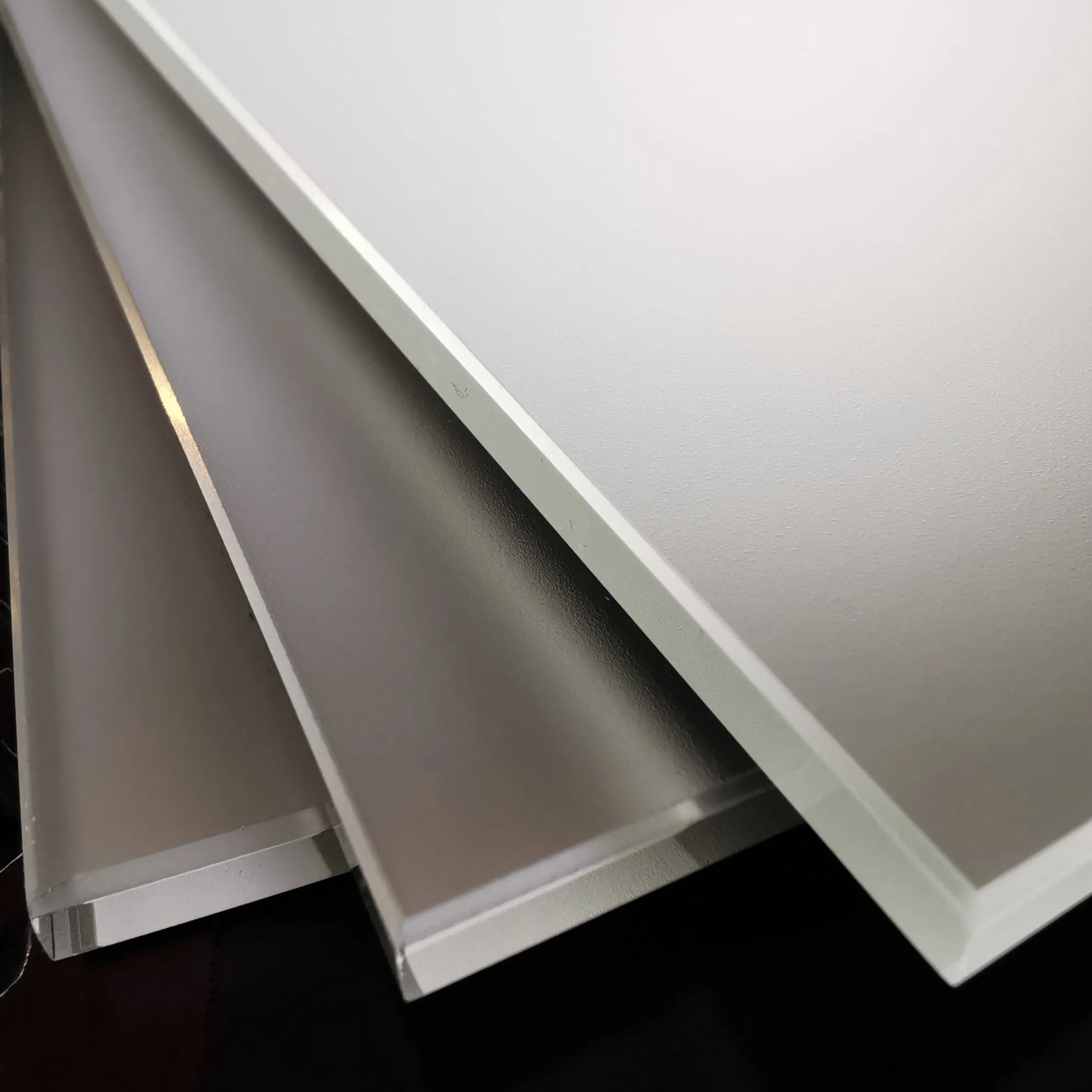 Decorative Frosted Glass/Acid Etched Glass for Railing/Office Partitions