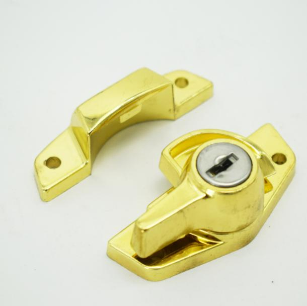 Window Cam Action Latches Die Cast Zinc Alloy Keyed Sash Fastener Lock