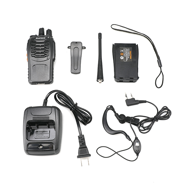 Портативная рация BF-888S 5W 16 каналов UHF