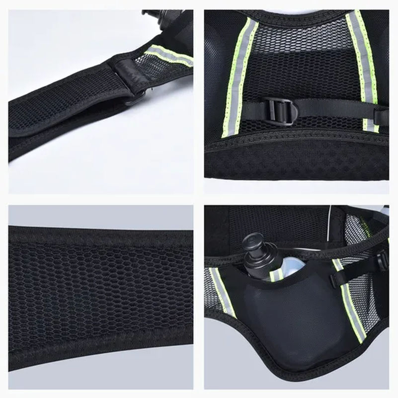 Hydration Belt with Bottle Holder for Running Water Bottle Belt for Women and Men Belt Bag for Any Size Phone Tg007_1