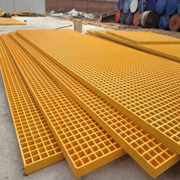 Factory Price Fiberglass Plastic Reinforced FRP Grating for Drain Cover GRP Swimming Pool & Deck Overflow Floor Panel