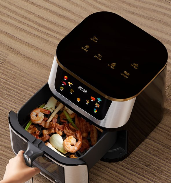 Портативная фритюрница-воздухофен Maxtor 10L