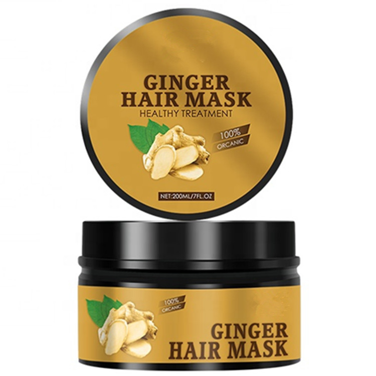 Wholesale 100% Organic Ginger Hair Repair Mask for Hair Growth