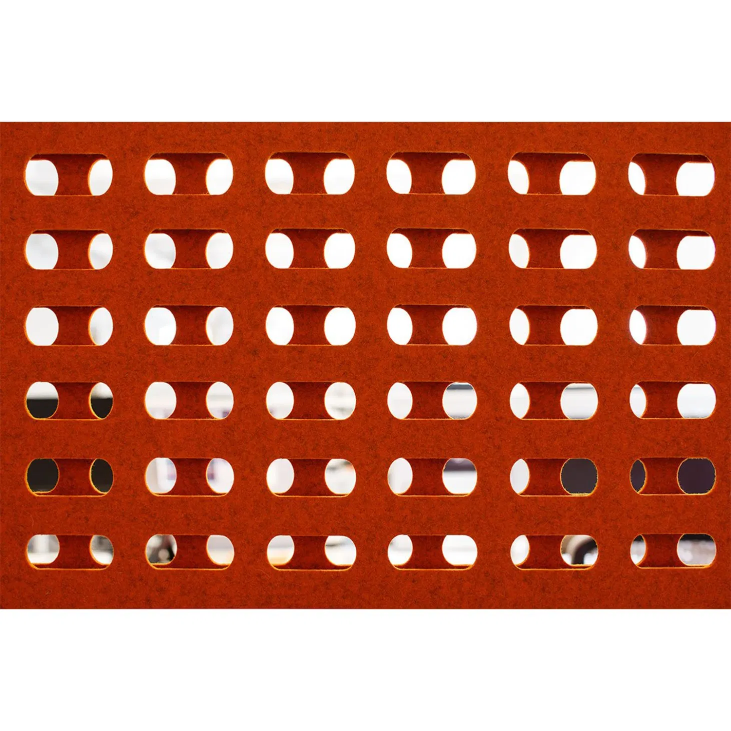 New Design Colorful Eco- Friendly Polyester Acoustic Board Office Partition Panel Room