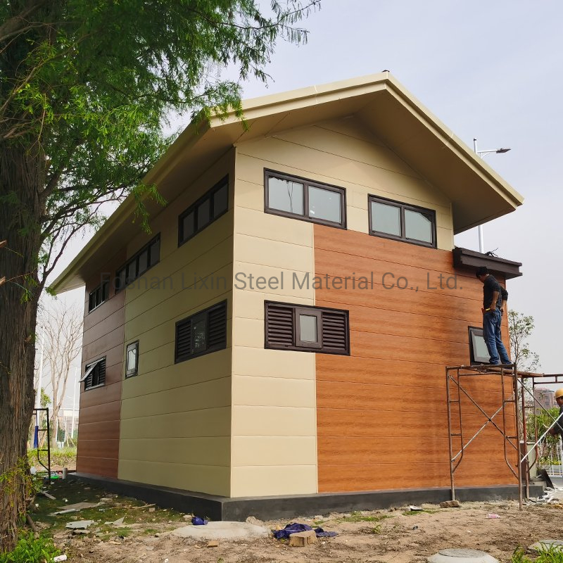 Customized Color Affordable Steel Home Prefab Steel Villa Modular House