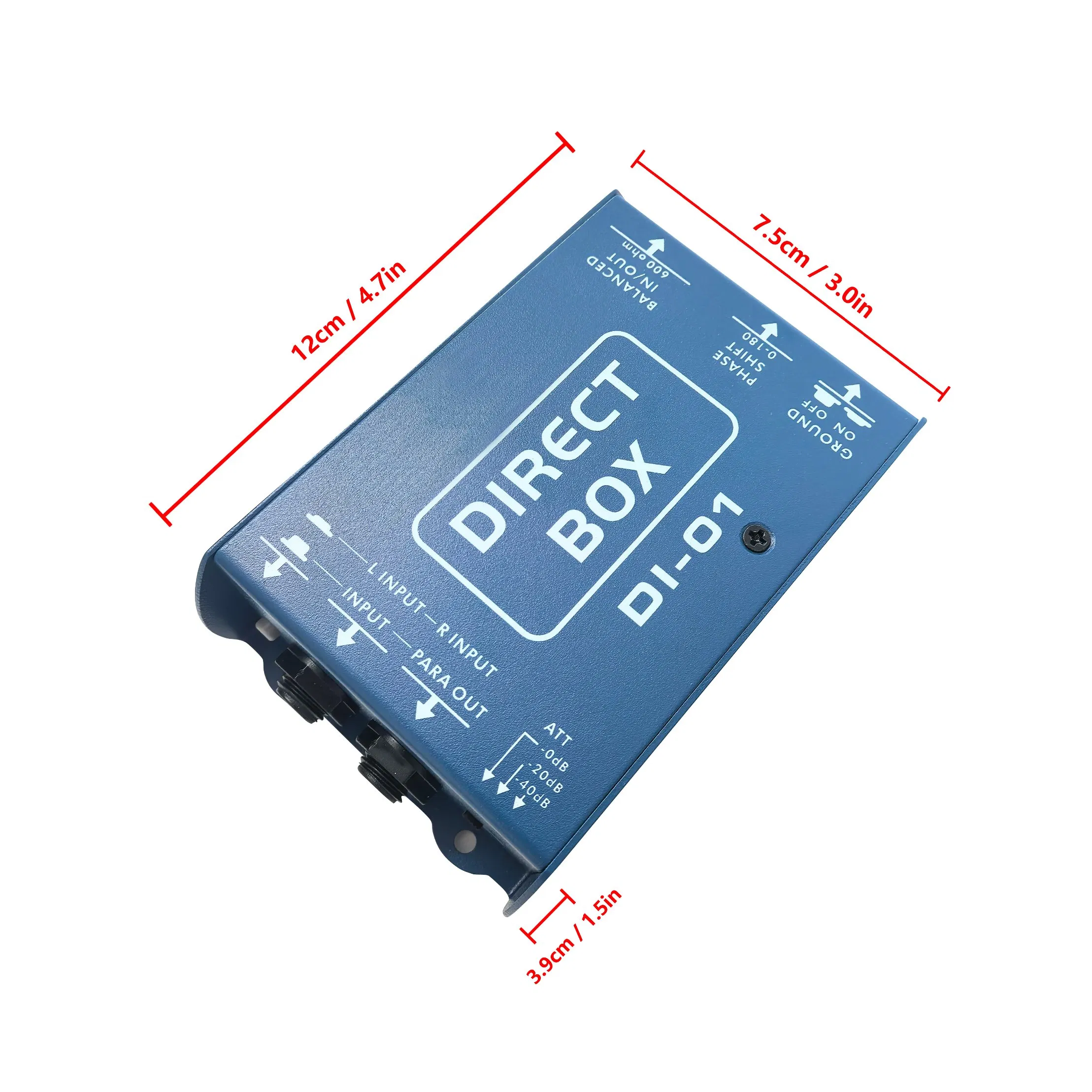 Пассивный директ-бокс DI-01, одноканальный
