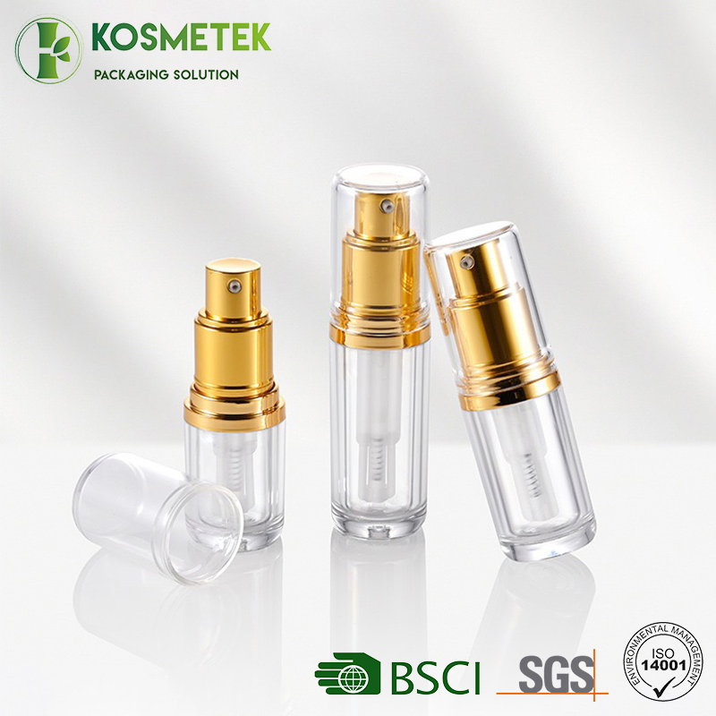 Mini Travel Plastic Powder Spray Pump Sprayer Head Dispensing Bottle