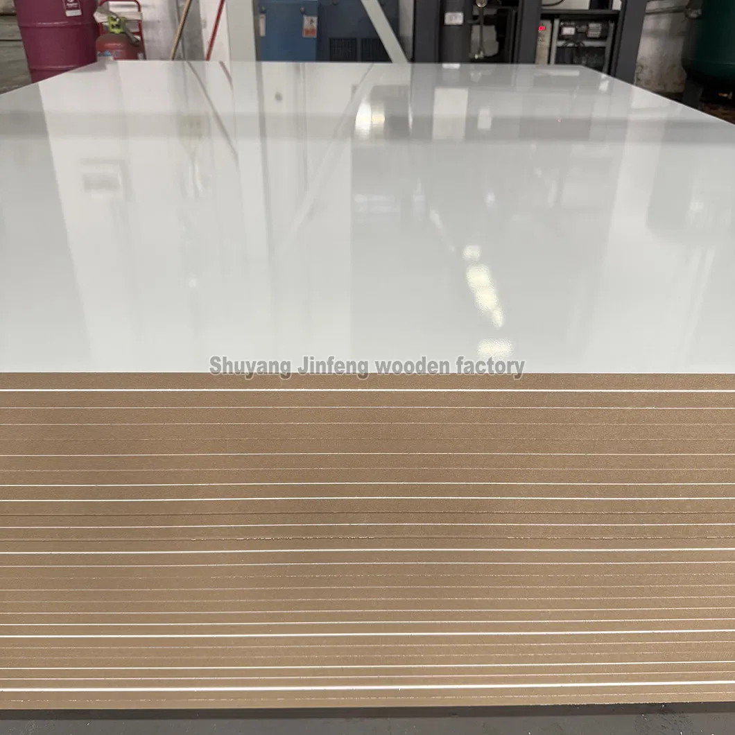2100X2800 2100*2800 7FT*9FT White Color Glossy Matt Embossed Fabic Melamine MDF