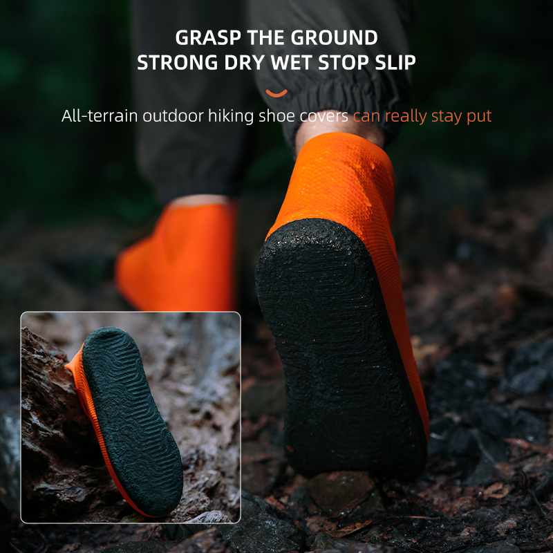 Manufacture Non-Disposable Anti-Skid Retail Cover Rainproof Wholesale Waterproof Custom Rain Shoe Covers