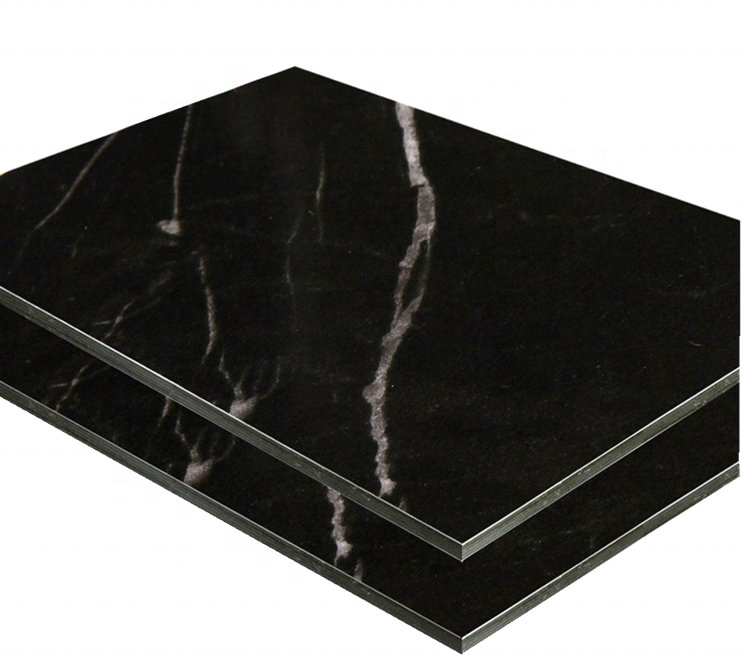 3mm 4mm 5mm PVDF ACP Marble Aluminum Composite Panel Cladding Wall