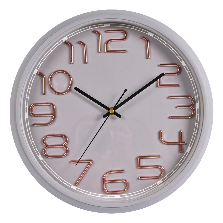 Victorian Style Intricate Engravings Small Simple Quartz Clock