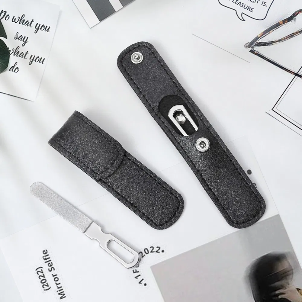 Stainless Steel Nail File Double Side Manicure Pedicure Supplies Nail Art Tools Nails File