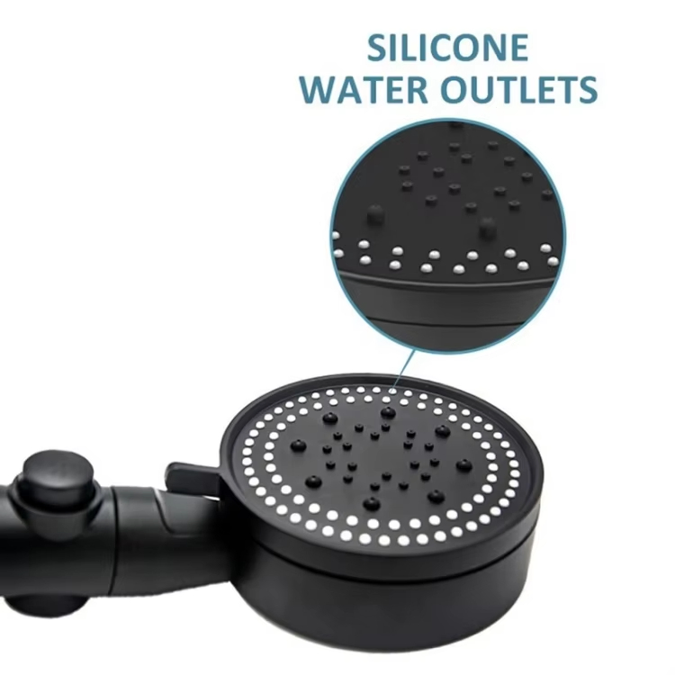 High-Pressure 5-Mode Shower Head for Ultimate Bathroom Experience