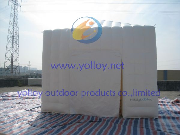 Cube Shape Inflatable Trade Show Tent