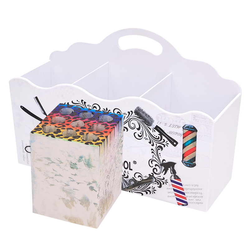 Professional Scissors Tools Storage Box Desktop Salon Tools Hair Scissors Holder Boxes