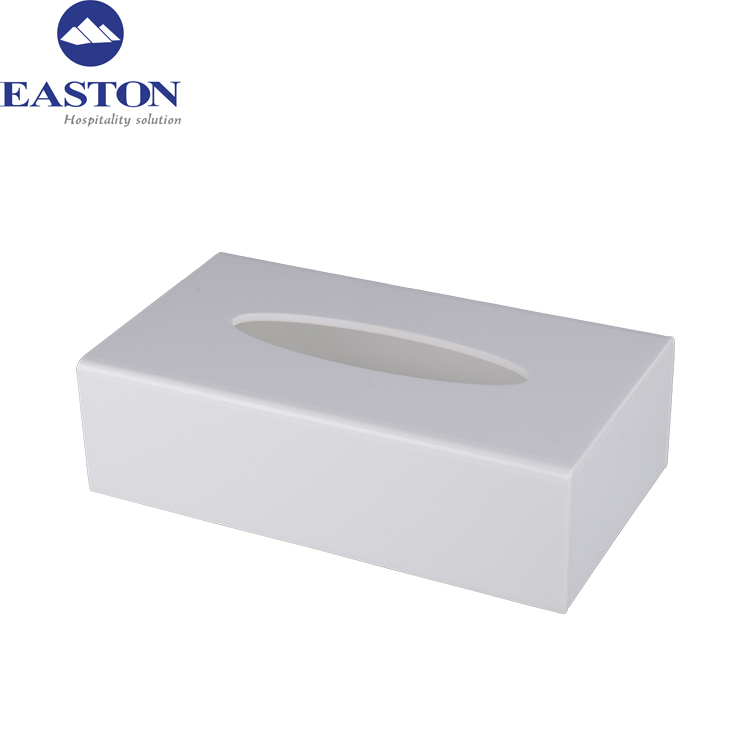 Hotel Bathroom Square Tissue Box
