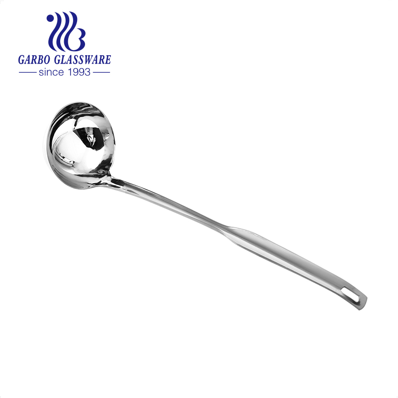 Wholesale 201 Cooking Tool Non-Stick Stainless Steel Soup Ladle Set Kitchenware Other Utensils Kwss006