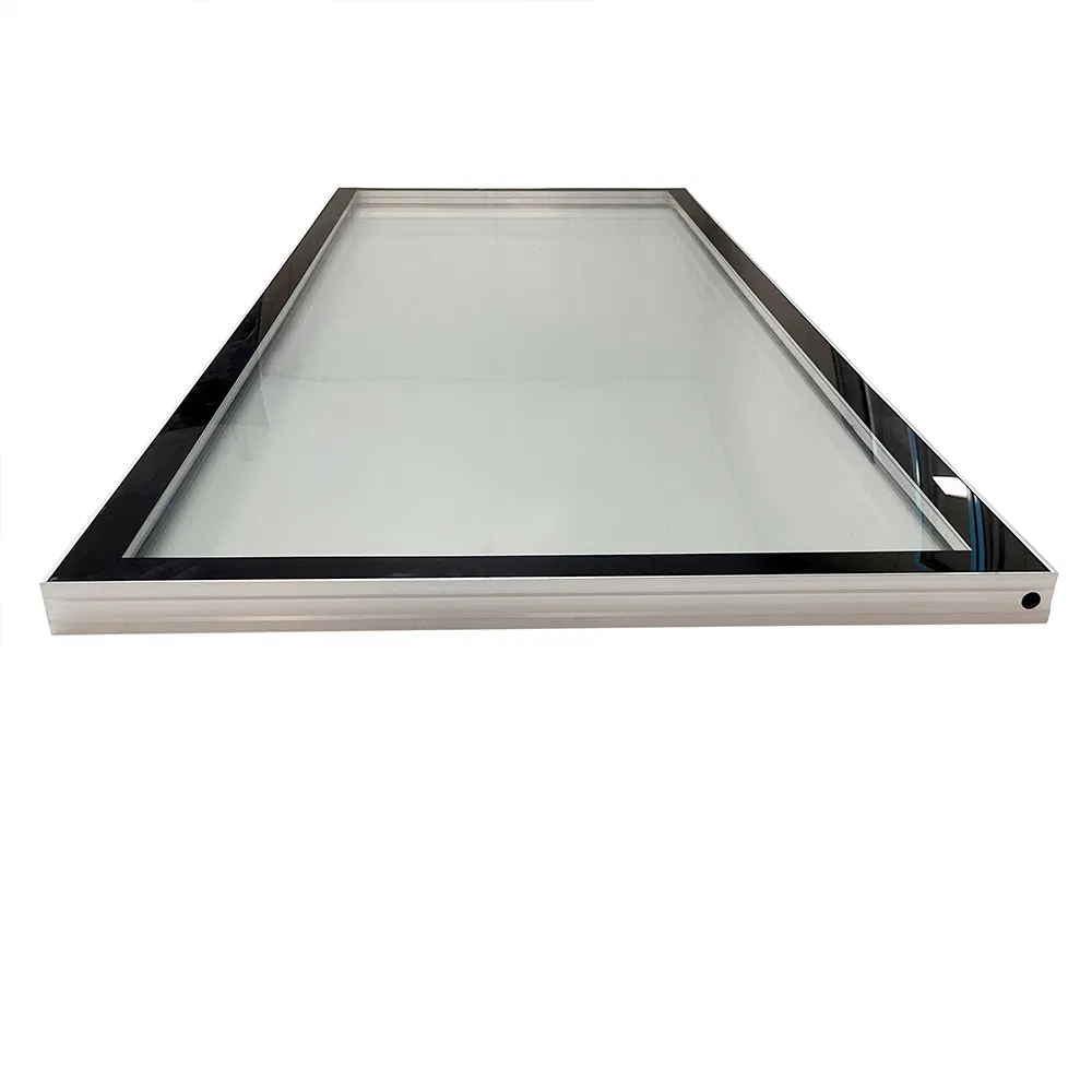 Black Showcase Tempered Glass Door for Visi Chiller