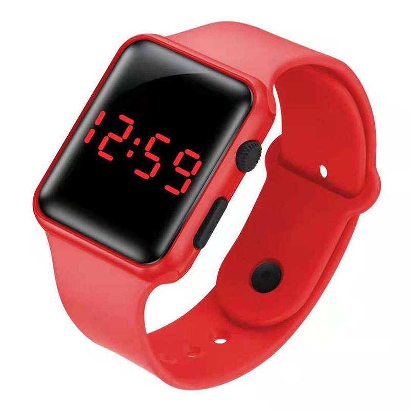 LCD Smart Touch LED Watches Promotional Gift Strap Digital Gift Watch
