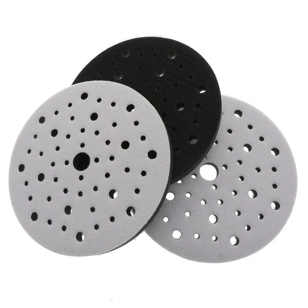 6inch 53-Hole Hook and Loop Sponge Soft Interface Pad for Polishing Grinding Power Tools Accessories