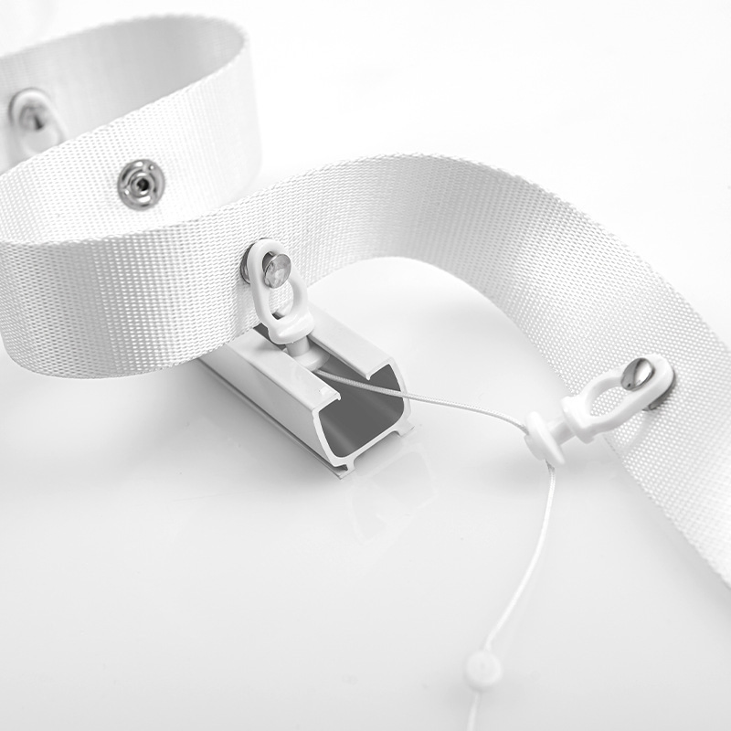 Hospital S-Type Straight Curtain Sliding Runners Motorized Ripple Fold Curved Electric Curtain Carrier