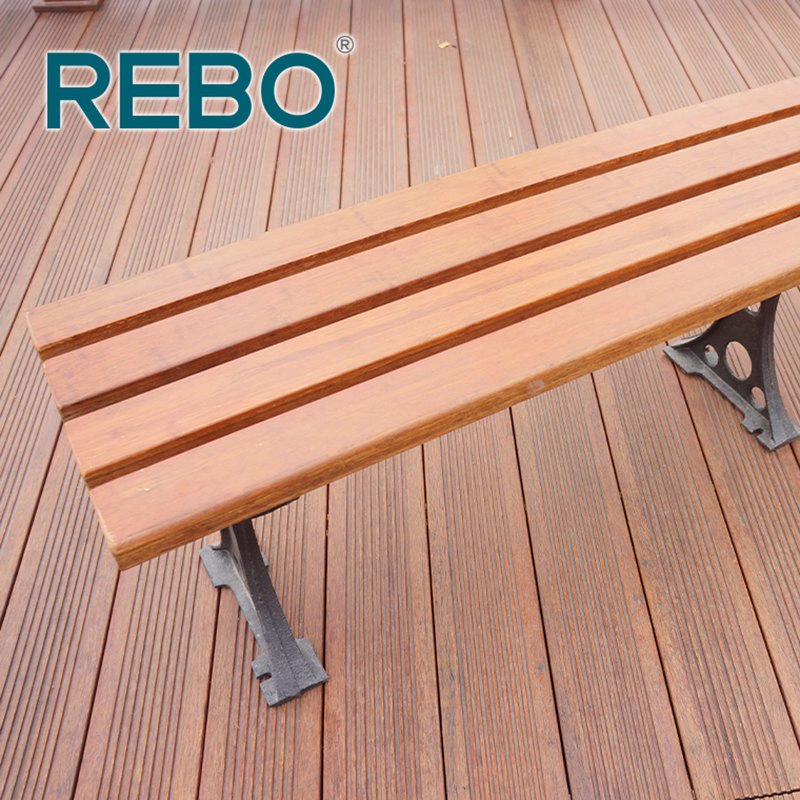 Eco Forest Carbonized Engineering Bamboo Garden Patio Flooring Decking Board