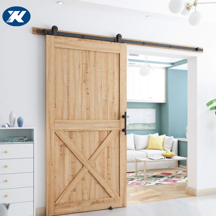 Modern Design Sliding Barn Door Wheel Rail, Sliding Barn Door Lock