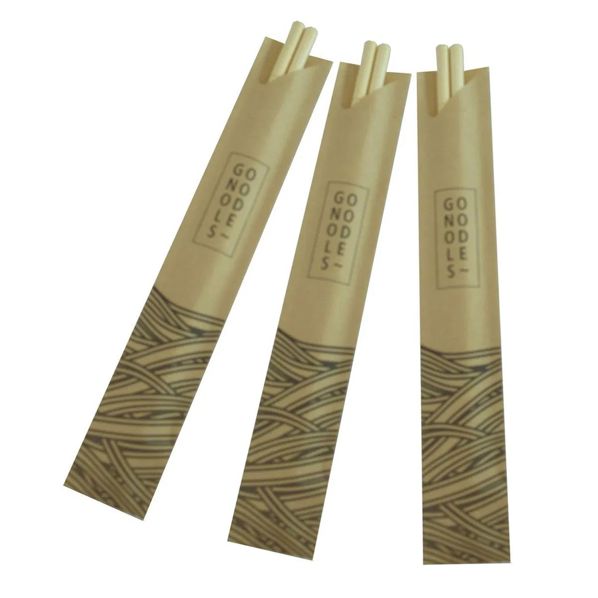 18cm 20cm 23cm Round Disposable Bamboo Chopsticks