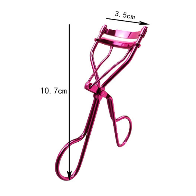 Stainless Steel Eyelash Curler with Spring Makeup Tool