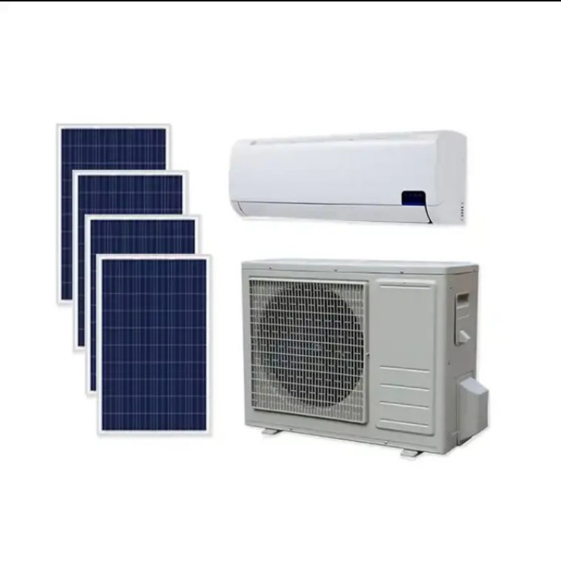 Гибридный солнечный кондиционер Deye 1-3 тонны с панелями