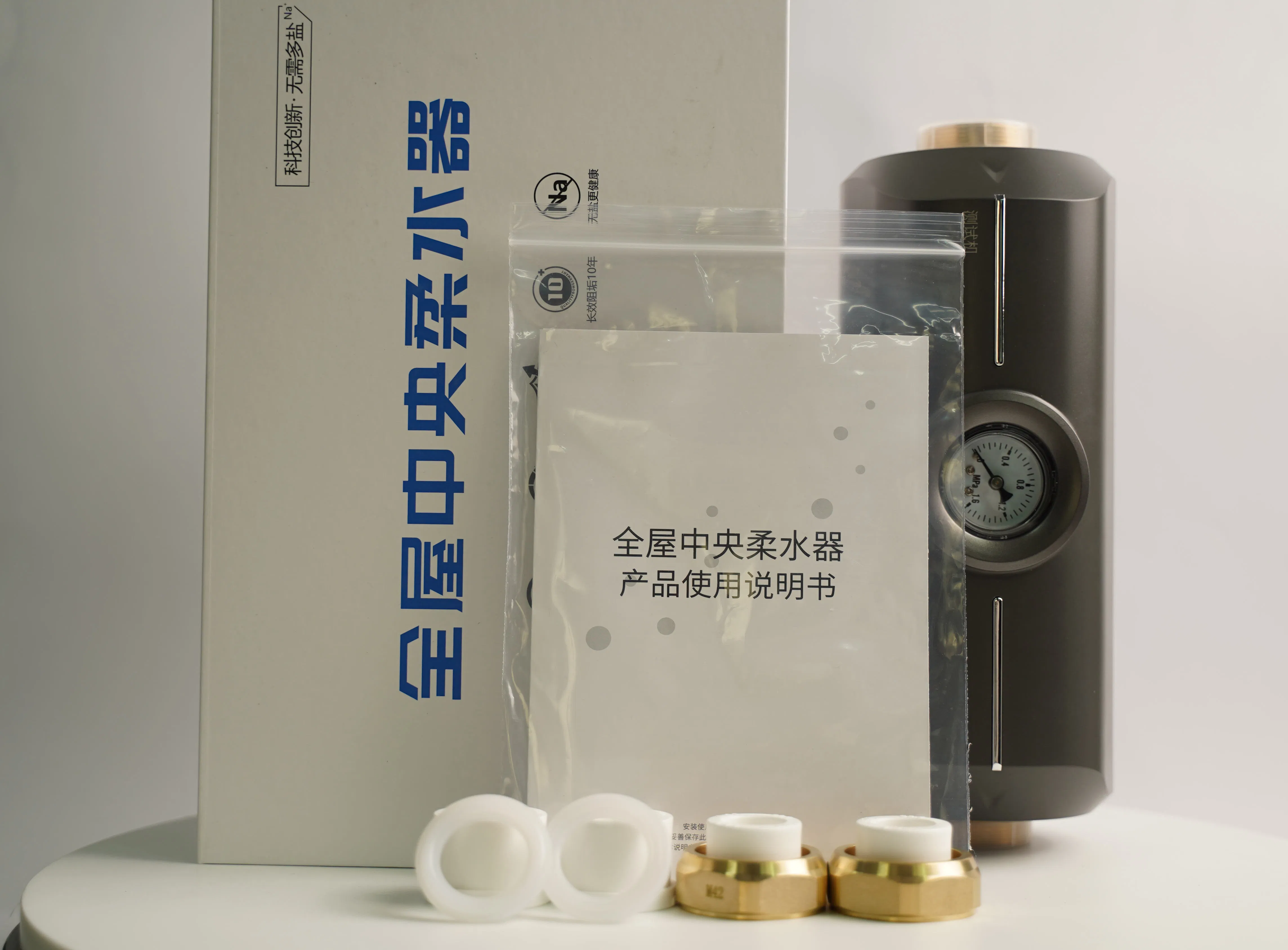 High Efficient Scale Inhibition 86% No Chemical and Maqnetic Hard Water Softener Calcium and Magnesium Removal