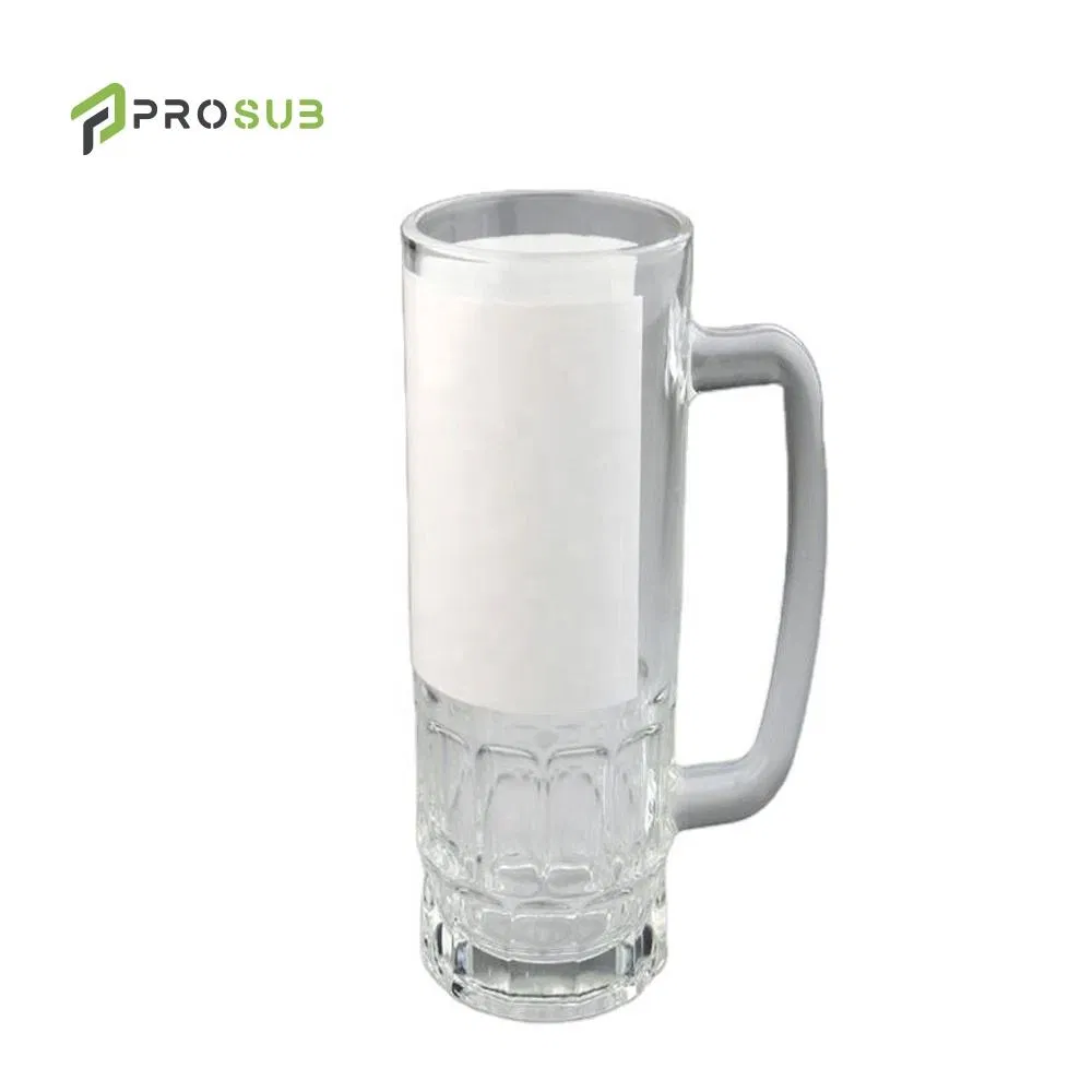 Стеклянная пивная кружка Prosub 22oz для сублимации