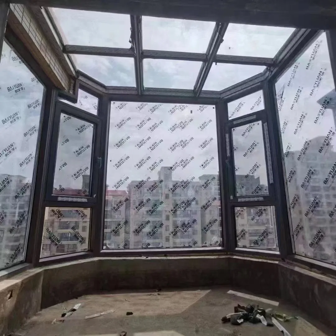 Narrow Frame American Casement Tilt and Turn Aluminum Glass Window and Door Factory Price