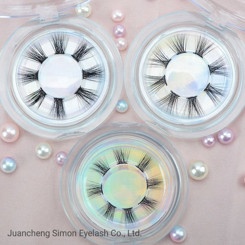 Wholesale 5D Mink Eyelashes 25mm Lashes Pink Glitter Custom Box