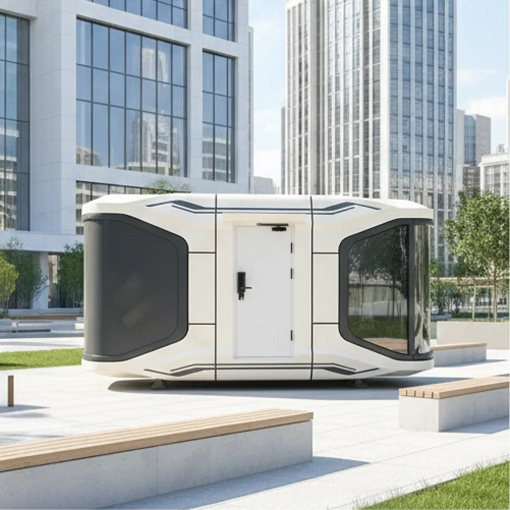 Modern Space Capsule Camping House for Outdoor Adventures