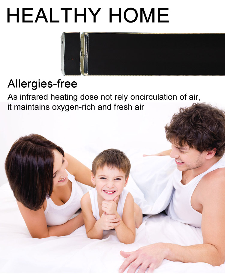 Jhheatsup Hanging Radiant Heaters Small Smart Home Electric Portable Personal Room Electric Heate