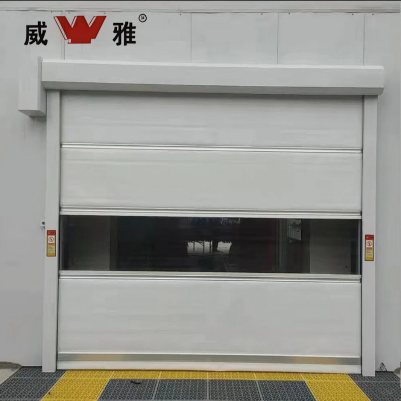 Durable High Speed Rolling Custom Color Plant Door with Special Explosion Proof Option