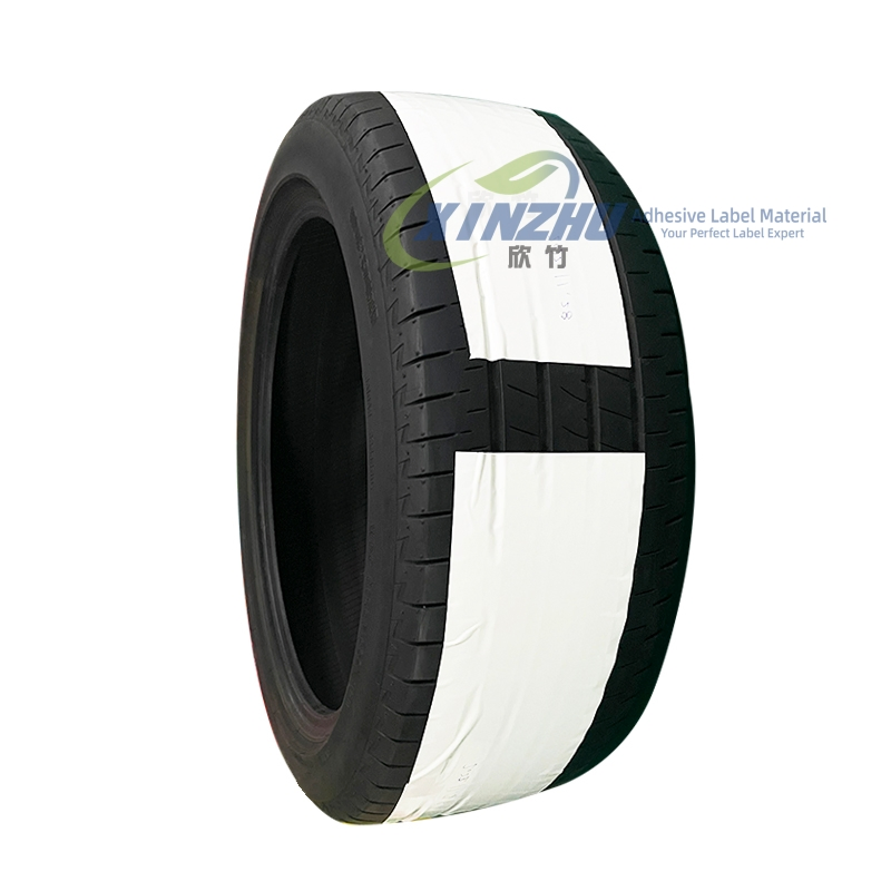 Tyre Self Adhesive Label Suitable for Rough Ground Glass Woven Bag Surface