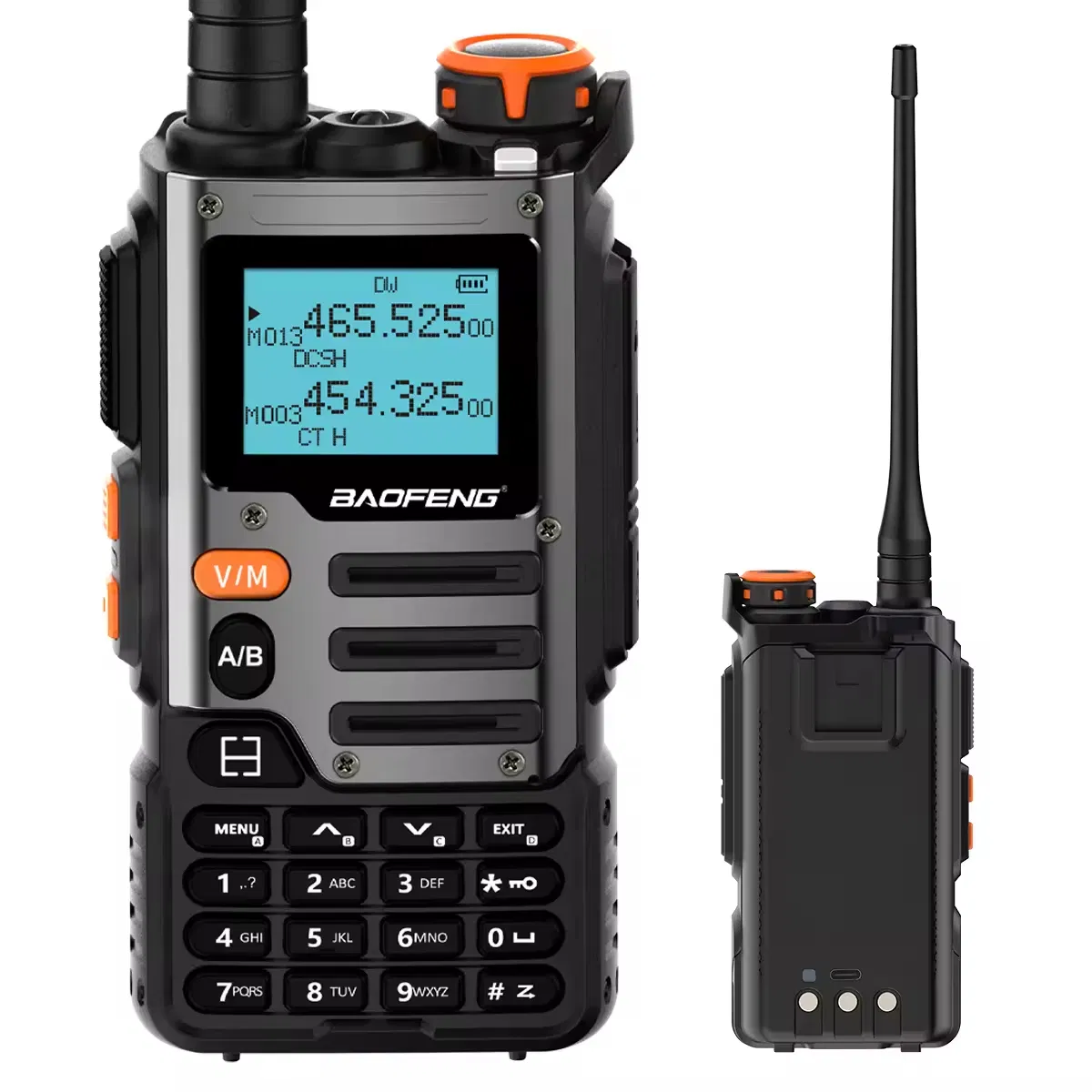 Портативная рация Baofeng UV-K68 с зарядкой Type-C