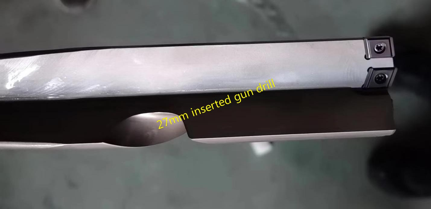 Solid Carbide Indexable Inserted Gundrills