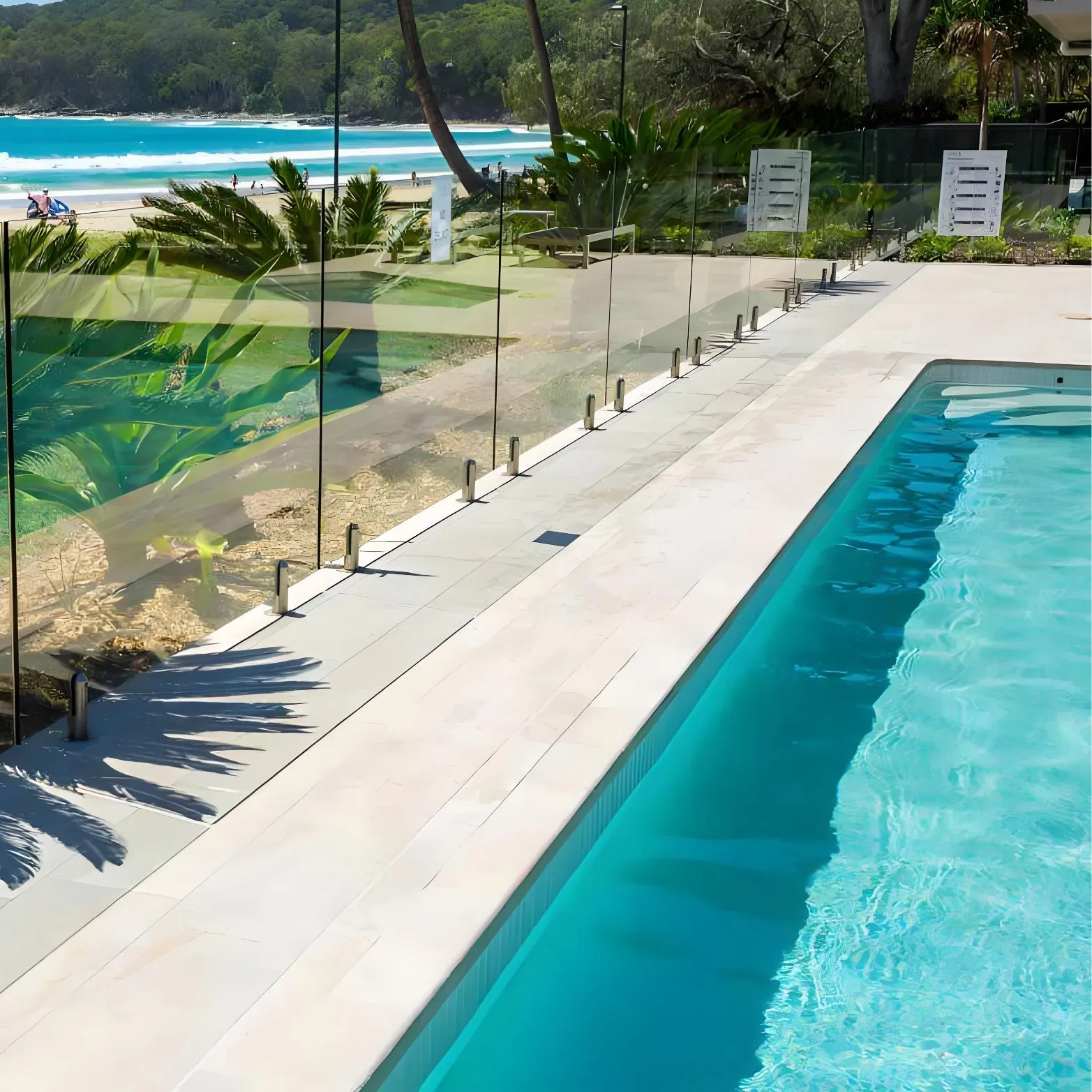 Laminated Glass for Handrail and Awning