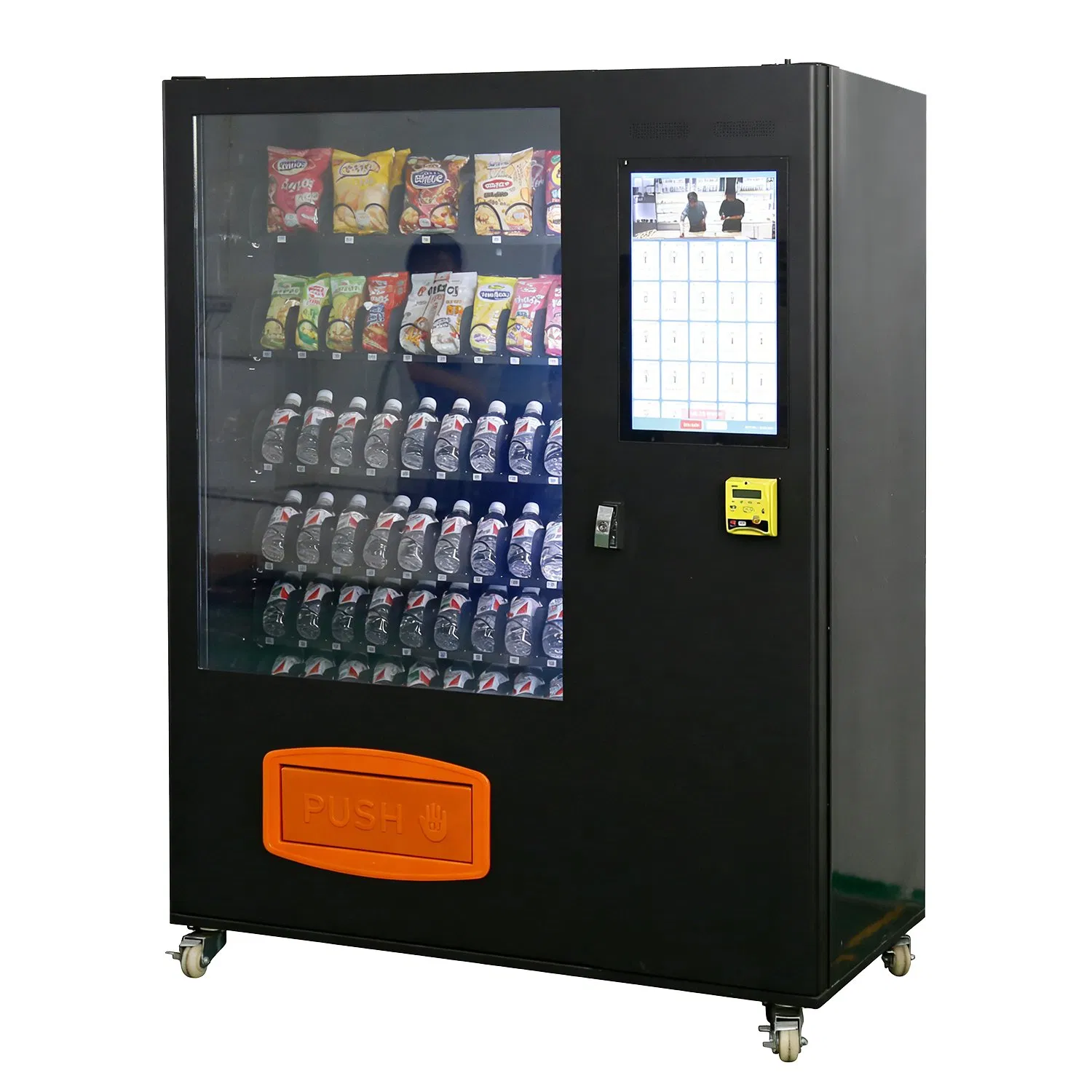 Snack Beverage Cold Drink Beer Milk Automatic Combo Vending Machine with CE and ISO9001 Certificate