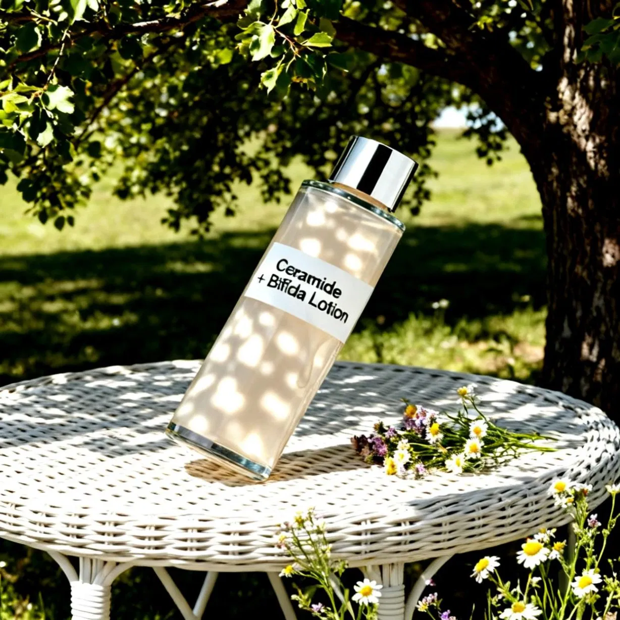 Anti-Aging Panthenol and Madecassoside Revitalizing Face Lotion for Mature Skin and Cell Renewal