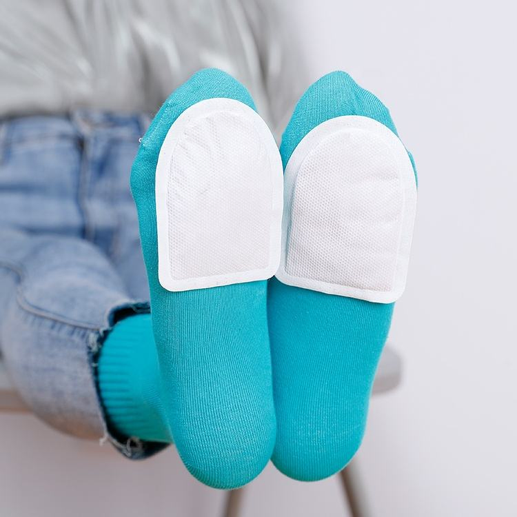 Wholesale Full Adhesive Natural Heat Iron Powder Disposable Non Woven Fabric High Quality Adhesive Toe Warmer Heat Warm Patch
