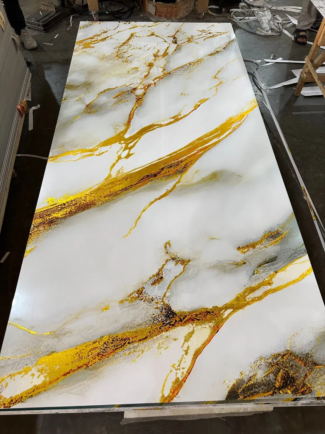 Wood Veneer Carbon Fiber Board Wood Veneer Charcoal Panel Wall-Panels