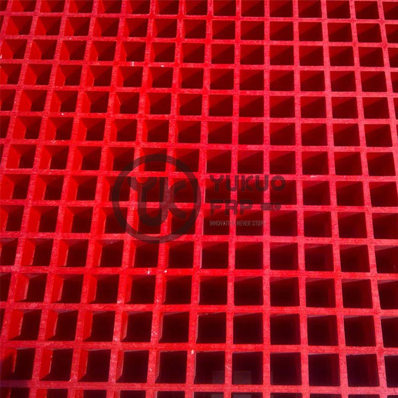 Competitive Price Molded 25mm Fiberglass FRP Grating for Tree