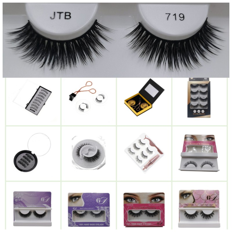 Eyelashes for Makeup Mink Eyelashes Lashes with Factory Price